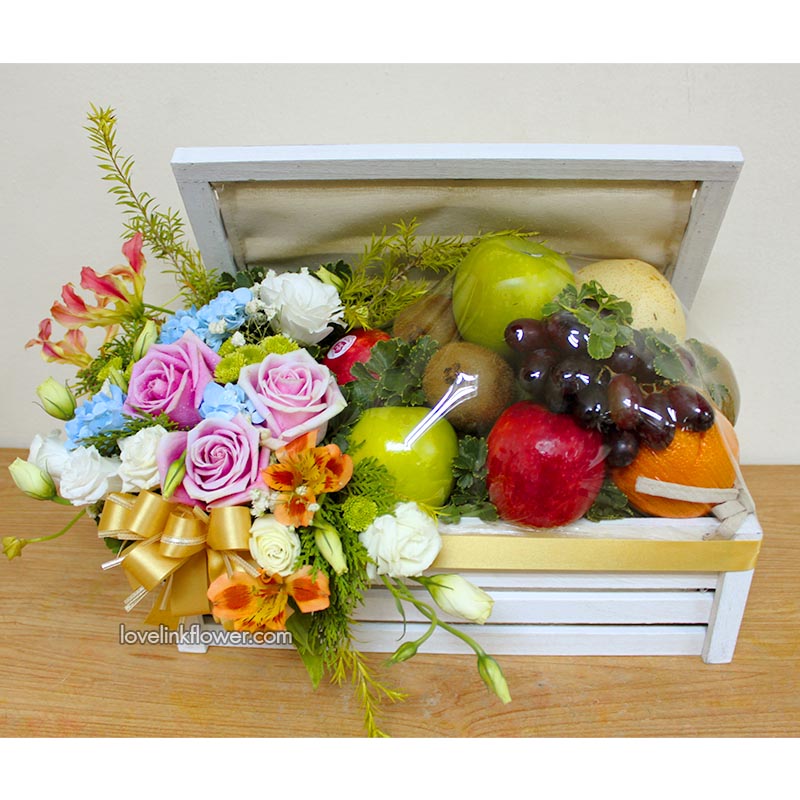 ฺBox 10     กล่องดอกไม้ และผลไม้