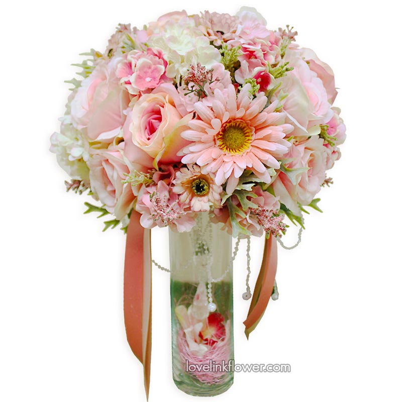 แจกันดอกไม้ประดิษฐ์ ส่งทองหล่อ และทั่วกรุงเทพ แจกันดอกไม้ เริ่มต้นอย่างสวยงาม ดอกไม้ประดิษฐ์ At 34