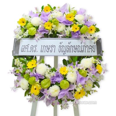 พวงหรีด วัดภคินีนาถ