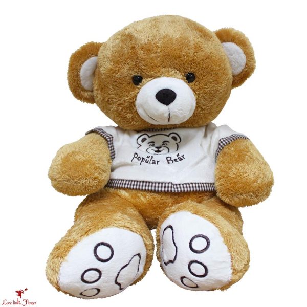 ตุ๊กตา น้องหมี Popular Bear สีน้ำตาล